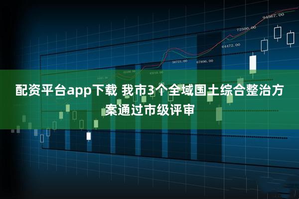 配资平台app下载 我市3个全域国土综合整治方案通过市级评审